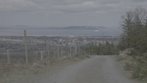 Dublin from Ticknock Stock Footage 309122417