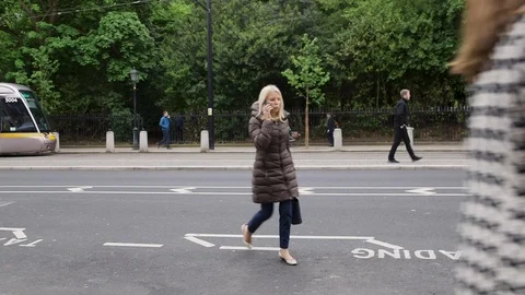 DUBLIN TRAIN 스톡 동영상 95461525