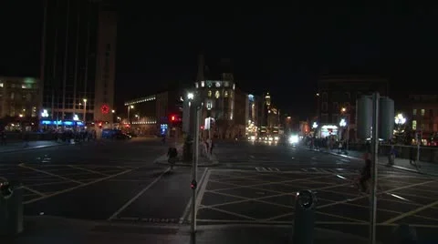 Dublin's O'Connell Street (1/2) Stock Footage 10889432