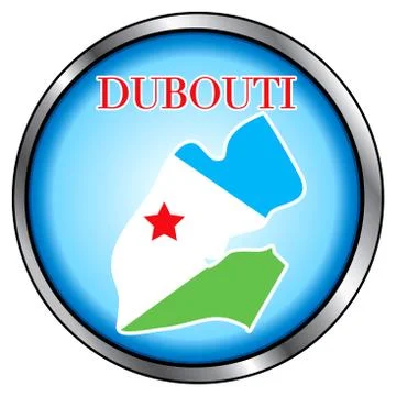 Dubouti Rep Round Button Stock Illustration