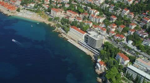 Dubrovnik aerial Stock-Footage 12225706