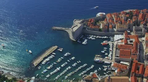 Dubrovnik aerial Stock-Footage 12226737