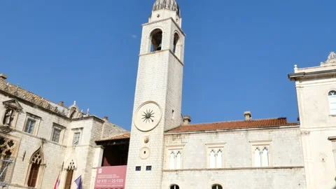 Dubrovnik bell tower Stock Footage 148760929