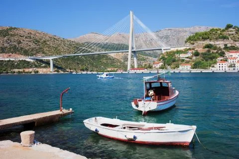 Dubrovnik Bridge 스톡 사진