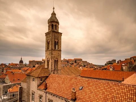 Dubrovnik Cityscape Stock Footage 76028223