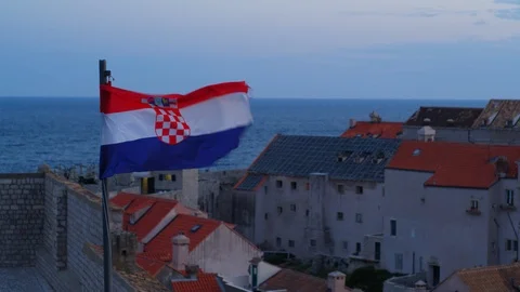 Dubrovnik, Croatia - Old Town Stock Footage 112998564
