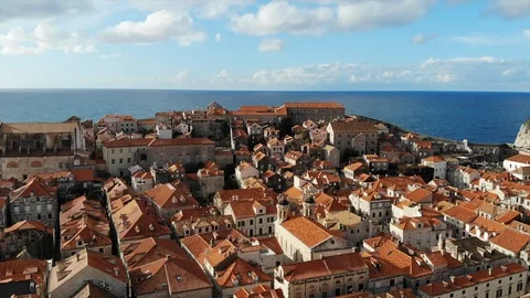 Dubrovnik drone of view Stock Footage 103102869