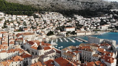 Dubrovnik drone of view Stock Footage 103103006