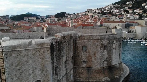 Dubrovnik drone of view Stock Footage 103153720