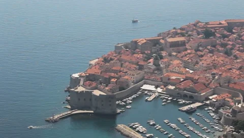 Dubrovnik. Harbor. 2 Vidéo 8655085