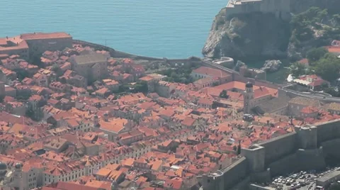Dubrovnik. Harbor. Video stock 8654891