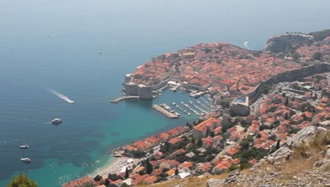 Dubrovnik long-shot Vidéo 8654825