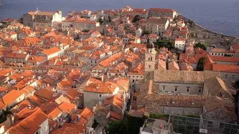 Dubrovnik old town Stock Footage 79754389