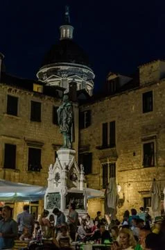 Dubrovnik square Stock-Fotos