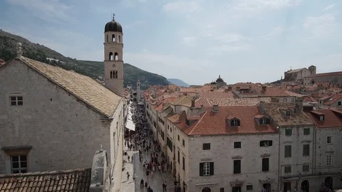 Dubrovnik Stradun Video stock 116711668
