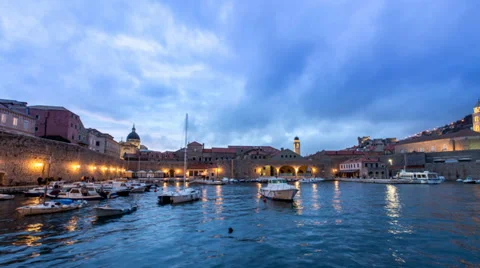 Dubrovnik Timelapse Stock Footage 34974921