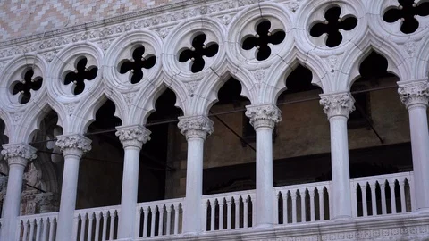 Ducal Palace in Venice. Stock Footage 116821441