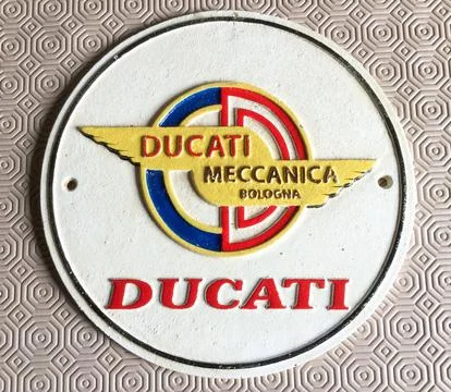Ducati Logo Stock Photos