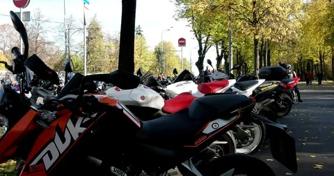 Ducati motorcycle Stock Footage 97437031