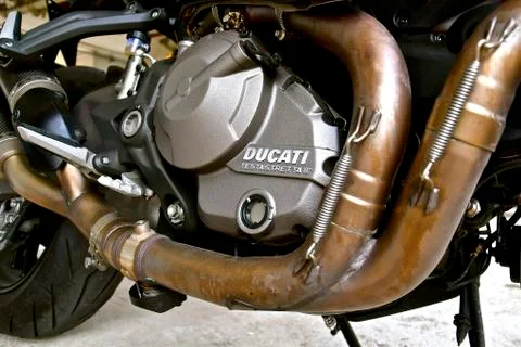 Ducati motorcycle Stock Photos