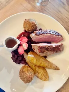 Duck breast Stock Photos