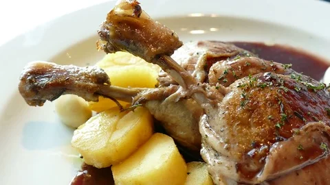 Duck Confit Video stock 76507373