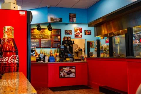 Duck Donuts Interior Stock Photos