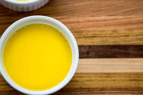 Duck egg custard Fotos de archivo