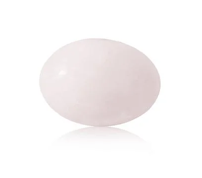 Duck egg isolated on white background Stock Photos