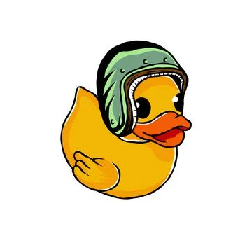 Duck helmet Stock Illustration