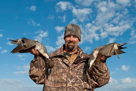 Duck hunter Stock-Fotos