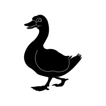 Duck icon Stock Illustration