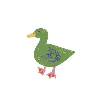 Duck illustration Stock Illustration