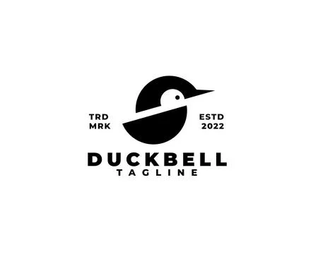 Duck logo Stock Illustration