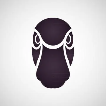 Duck logo vector Stock Illustration