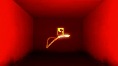 Duck sign Label Stock Footage 1544029