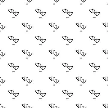 Duck step pattern seamless vector Stock Illustration