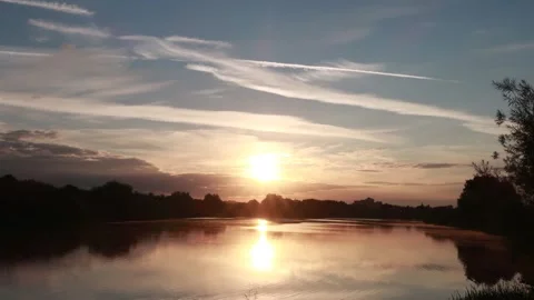 Duck Timelapse Sunrise Stock Footage 143117142