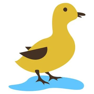 Duck vector illustration design Stock Illustration
