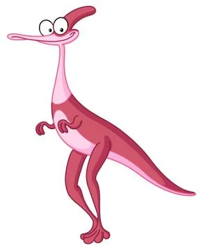 Duckbill dinosaur Stock Illustration