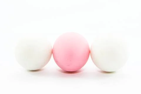 Duck's egg preserved with raw material Stock Photos