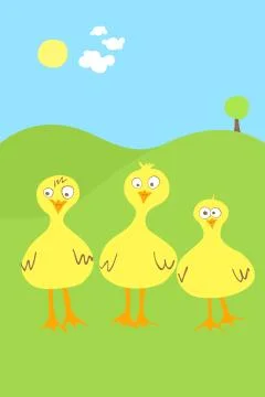 Ducks Stock Illustration