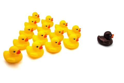 Ducks squadron Stock Photos
