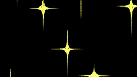 Duddle star overly video effect Black screen Stock-Footage 273277052