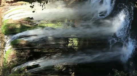Duden waterfall Stock Footage 12735282