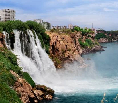 Duden waterfall 写真素材