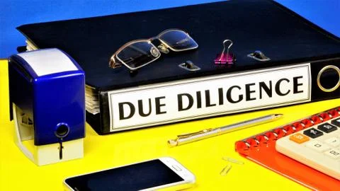 Due diligence Stock Photos