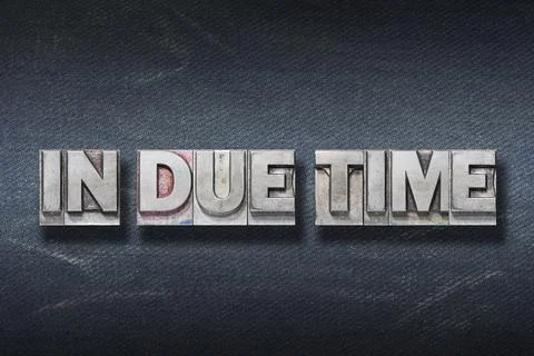 In due time den Stock Photos