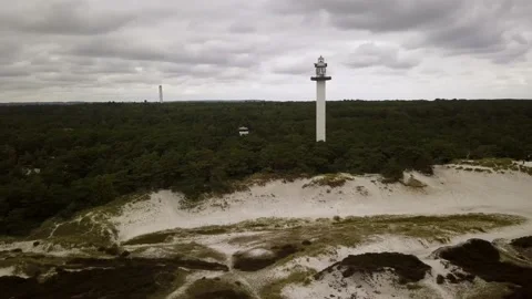 Dueodde Lighthouse Stock Footage 171612986