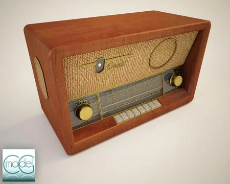 Duett Radio 3D Model